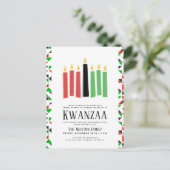 Carte Postale Jours de Kwanzaa | Événement de fête (Debout devant)