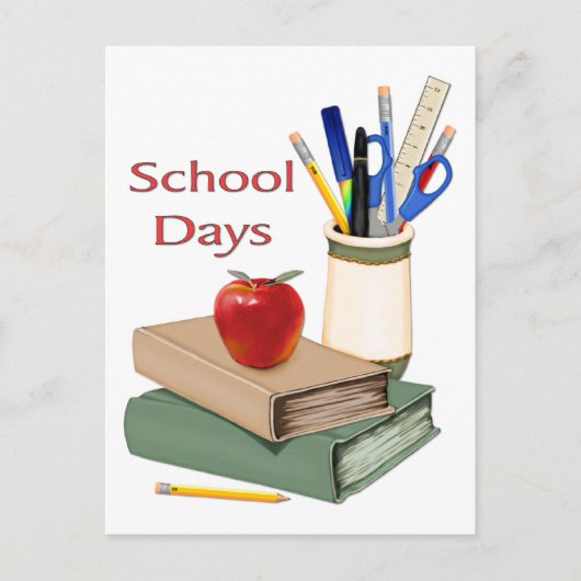 Carte Postale Jours d'école encore vie (Devant)