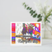 CARTE POSTALE JOURS D'ÉTÉ (Debout devant)