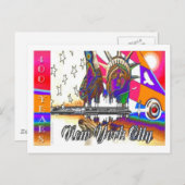 CARTE POSTALE JOURS D'ÉTÉ (Devant / Derrière)