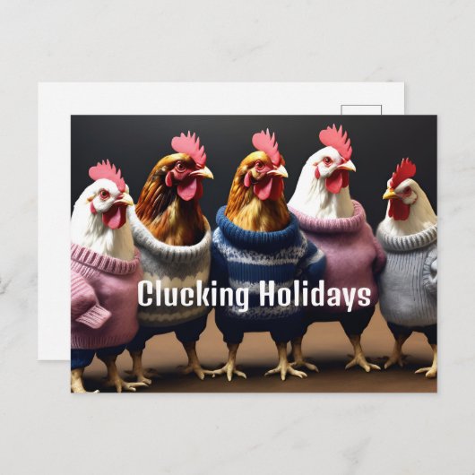 Carte Postale Jours fériés (Devant / Derrière)