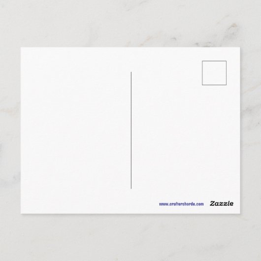 Carte Postale Jours fériés (Dos)