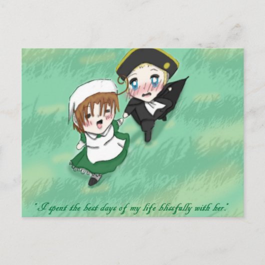 Carte Postale Jours heureux (Devant)