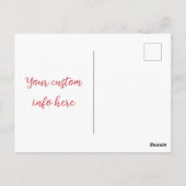 Carte Postale Jovely Happy Holidays Racoon Aquarelle (Dos)