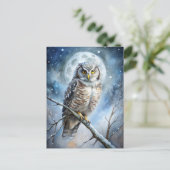 Carte Postale Jovely Owl (Debout devant)