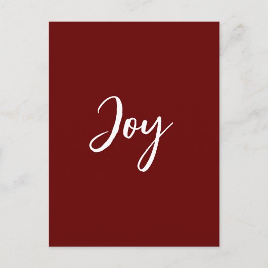 Carte postale Joy (Devant)