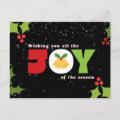Carte postale Joy Christmas (Devant)