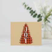 Carte Postale Joy Christmas Tree (Debout devant)