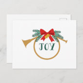 Carte Postale Joy French Horn (Devant / Derrière)