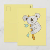 Carte Postale Joy Koala (Devant / Derrière)