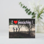 Carte postale Joy of Geocaching : Randonneurs (Debout devant)