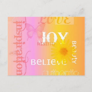 Carte postale Joy Rising Pastel