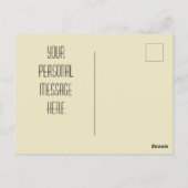 Carte Postale Joy to the world (Dos)