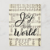 Carte Postale Joy to the world (Devant)
