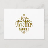 Carte Postale Joy to the World Christmas (Devant)