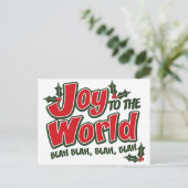 Carte postale Joy World Blah Blah (Debout devant)