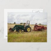 Carte Postale Joyau dans les champs de Ranch d'or (Devant / Derrière)