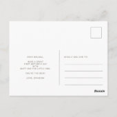 Carte Postale Joyeuse 1ère fête des mères de la belle-mère (Dos)