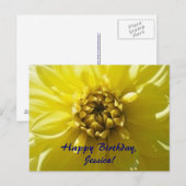 Carte postale Joyeuse Anniversaire (Devant / Derrière)