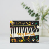 Carte postale Joyeuse Anniversaire (Debout devant)