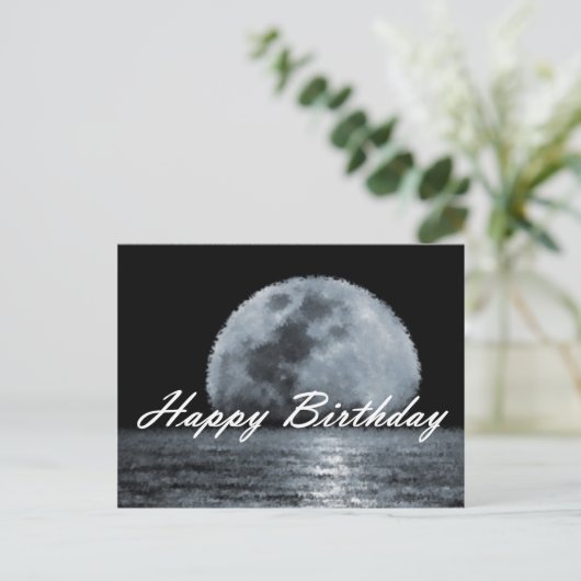 Carte postale Joyeuse Anniversaire (Debout devant)