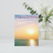 Carte postale Joyeuse Anniversaire (Debout devant)