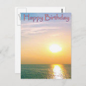 Carte postale Joyeuse Anniversaire (Devant / Derrière)