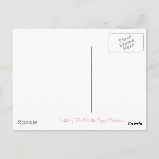 Carte postale Joyeuse Anniversaire (Dos)