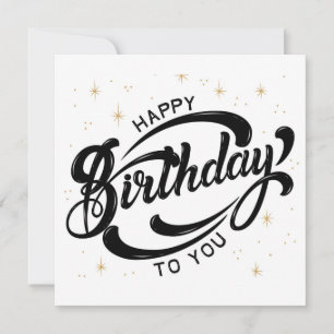 Carte postale Joyeuse Anniversaire