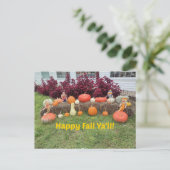 Carte Postale Joyeuse Automne à tous ! (Debout devant)