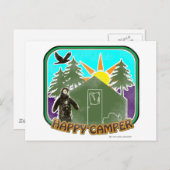 Carte Postale Joyeuse couleur de camper (Devant / Derrière)