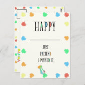 Carte Postale Joyeuse en Toute Occasion (Devant / Derrière)