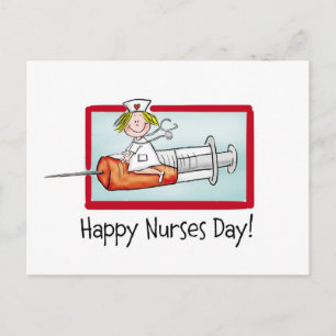 Carte Postale Joyeuse Fête des Infirmières