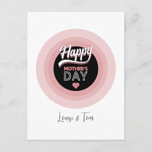 Carte Postale Joyeuse fête des mères (Devant)