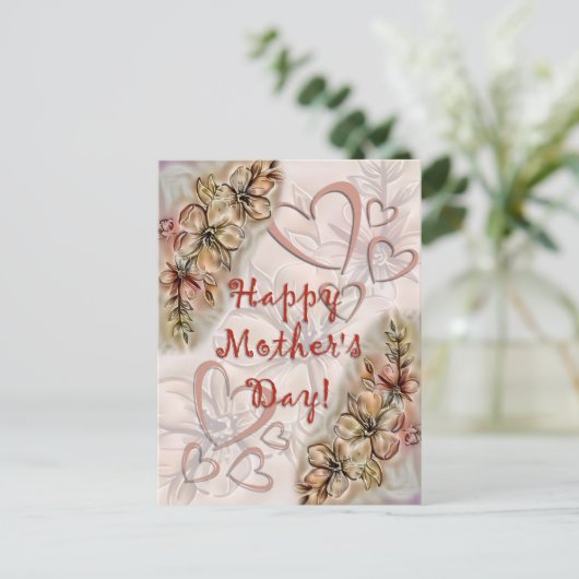 Carte Postale Joyeuse fête des Mères ! (Debout devant)