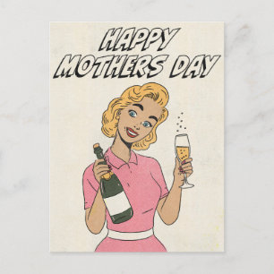Carte Postale Joyeuse fête des Mères