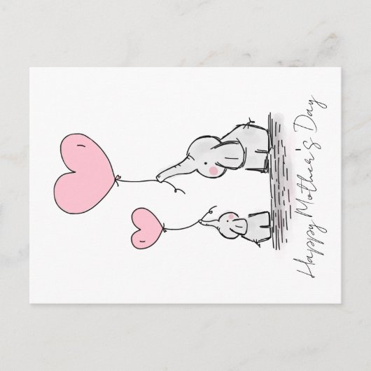 Carte Postale Joyeuse fête des Mères (Devant)