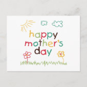 Carte Postale Joyeuse fête des mères 5 (Devant)