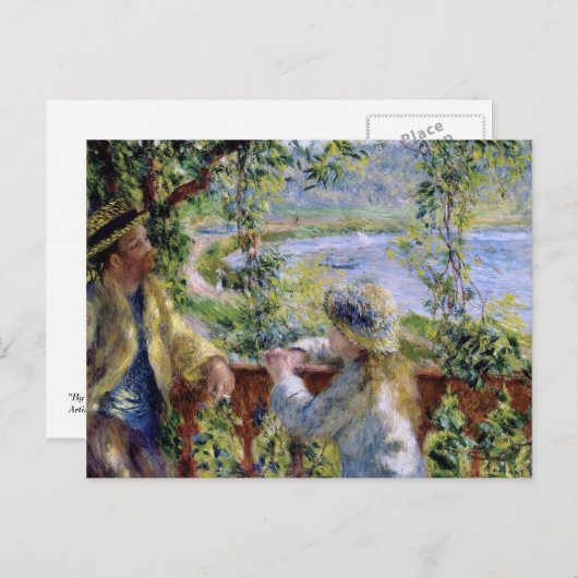 Carte Postale Joyeuse fête des Pères. Beaux-arts (Devant / Derrière)