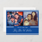 Carte Postale Joyeuse fête des Pères Super Papa French (Devant / Derrière)