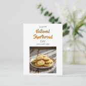 Carte Postale Joyeuse Fête du Shortbread | 6 janvier (Debout devant)