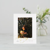 Carte postale Joyeuse Foil (Debout devant)