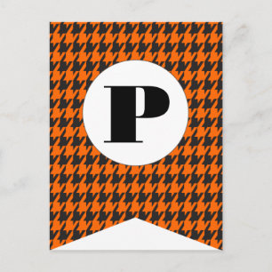 Carte postale Joyeuse Halloween Flag Bunting