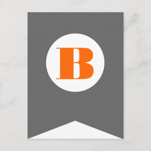 Carte postale Joyeuse Halloween Flag Bunting Banne