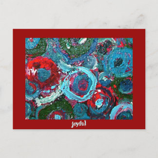 Carte postale Joyeuse Holiday
