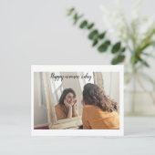 Carte Postale Joyeuse journée des femmes (Debout devant)