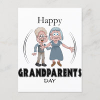 Carte postale Joyeuse Journée des grands-parents