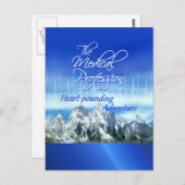 Carte Postale Joyeuse journée des médecins, battements de coeur (Devant / Derrière)