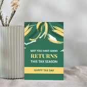 Carte Postale Joyeuse journée fiscale