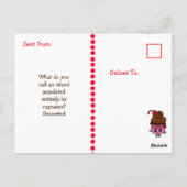 Carte Postale Joyeuse Journée nationale de la cupcake - 18 octob (Dos)